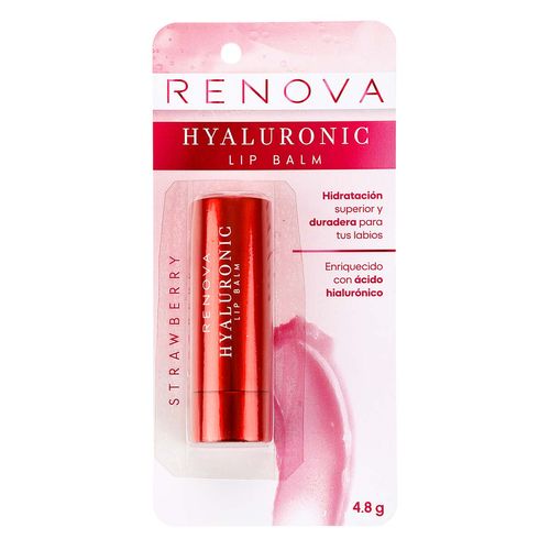 Bálsamo Labial Renova Hyaluronic Fresa 4.8g
