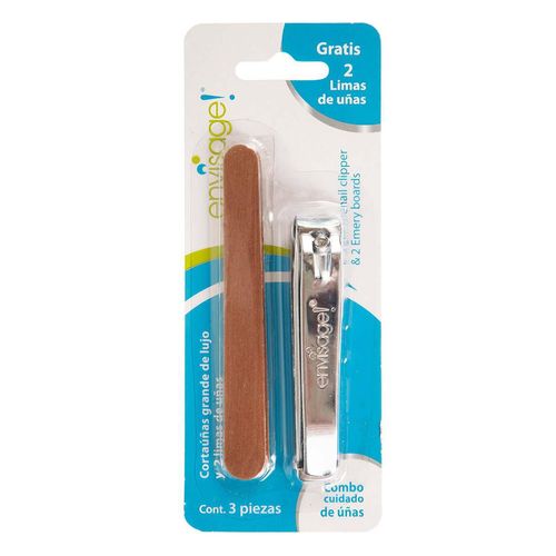 Corta Uñas Envisage Grande + 2 Limas