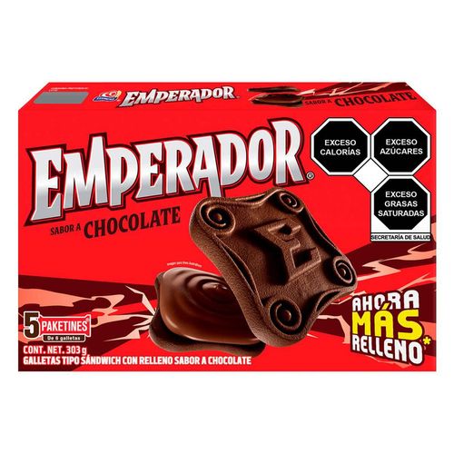 Galletas Gamesa Emperador Chocolate 303g
