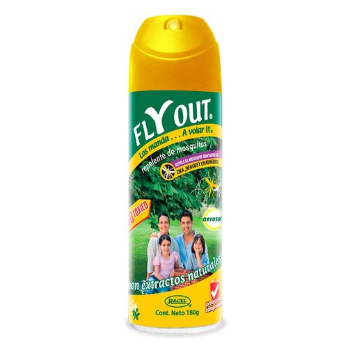Repelente de Mosquitos en Aerosol Fly Out 180g