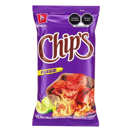 Papas Fritas Chip's Fuego 100g
