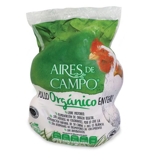 Pollo Aires de Campo Entero Orgánico kg