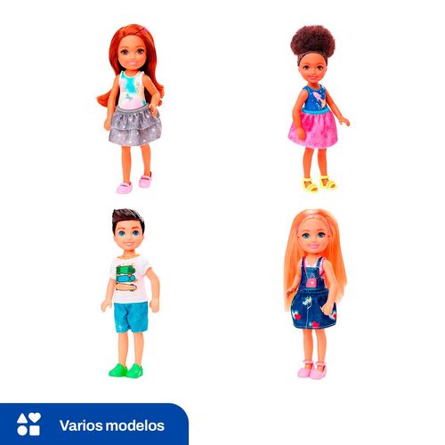 Muñeca Barbie Mundo de Chelsea Surtido de Muñecas