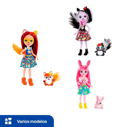 Muñeca Enchantimals Felicity Fox muñeca zorro