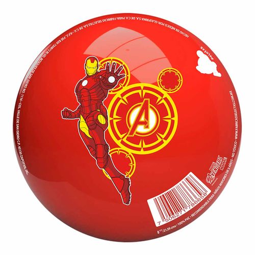 PELOTA PAYASO 4 TINTAS 1 CARA 8.