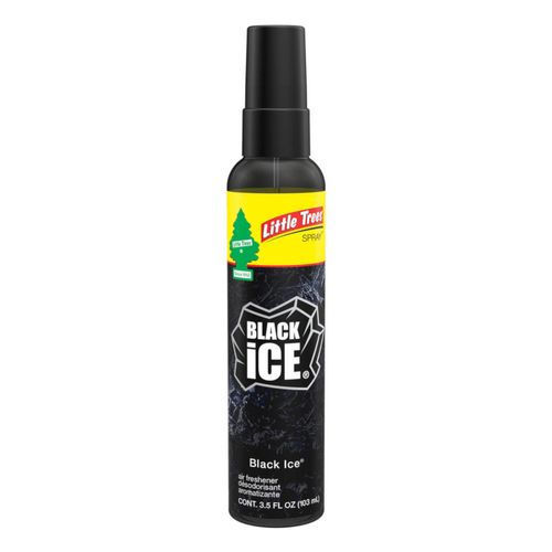 Aromatizante para Auto Little Trees Black Ice en Spray 103ml