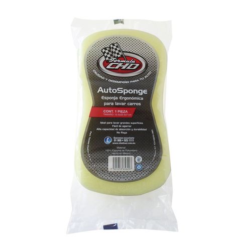 Esponja Autos Formula Chd Ergonómica 1 Pieza