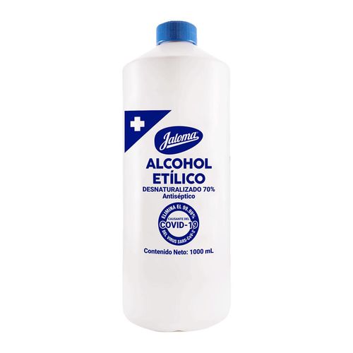 Alcohol Etílico Jaloma Desnaturalizado 70° 1L