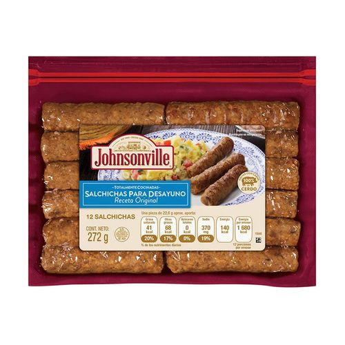 Salchicha Johnsonville Desayuno 272g