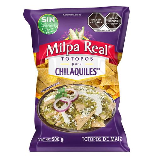 Totopos Chilaquiles Milpa Real 500 g