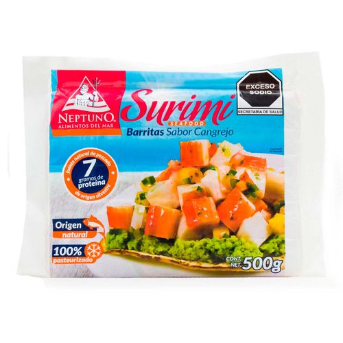 Surimi Barritas sabor Cangrejo Neptuno 500g