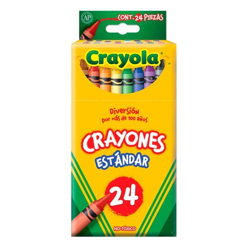 Crayones Estándar 24 piezas Crayola
