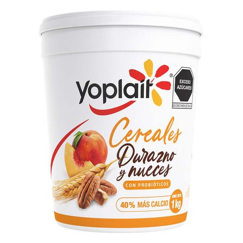 Yoghurt Batido Yoplait Durazno y Cereales 1kg