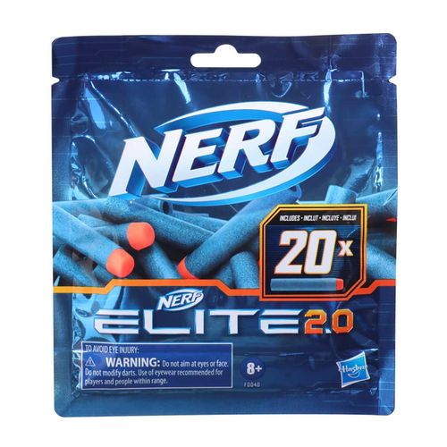 Set de 20 Dardos de Repuesto Nerf Elite 2.0