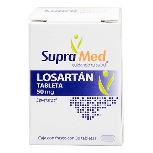Losartan Supramed 30 Tabletas 50mg