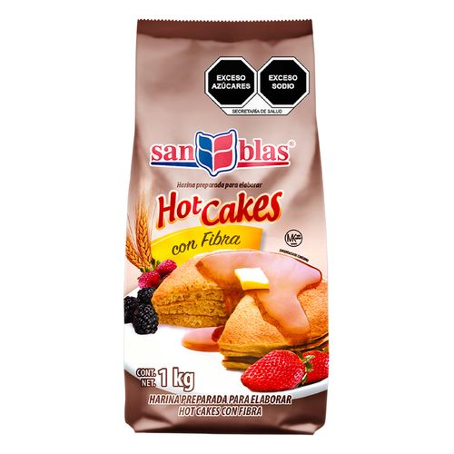 Harina para Hot Cakes San Blas Integral 1Kg