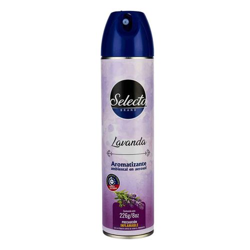 Aromatizante Selecto Spray Lavanda 226g