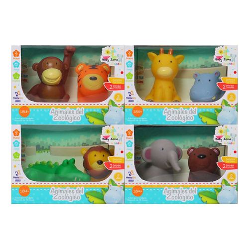 Set de Figuras de Animalitos Preescolares Baby Zone