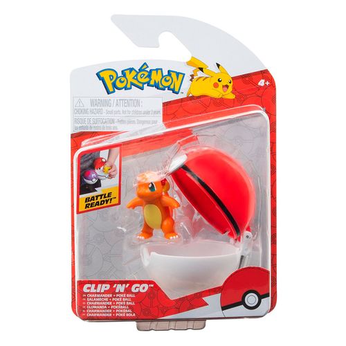 Figura Pokémon 1 Pieza de 2 pulgadas con Pokebola