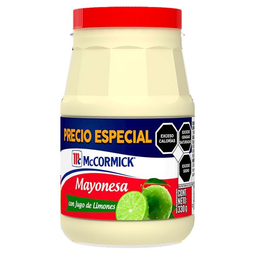 Mayonesa Mccormick Con Limón 330g