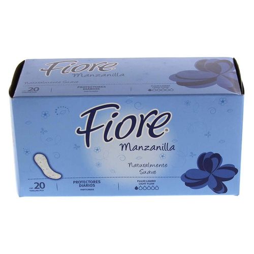 Pantiprotector Fiore Anatímico con 20 Piezas