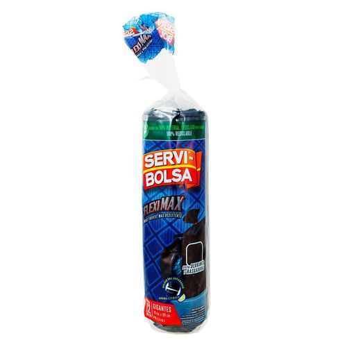 Bolsas para Basura En Rollo Servi Bolsa Jumbo con 12 Piezas