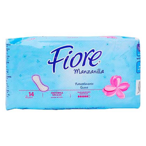 Toallas Femeninas Fiore Manznilla Nocturnas Con Alas con 14 Piezas