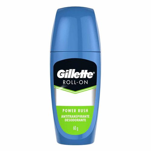 Roll-On Antitranspirante Gillette Power Rush 60g