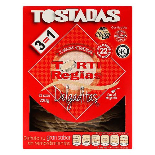 Tostadas Horneadas Tortiregio 220g