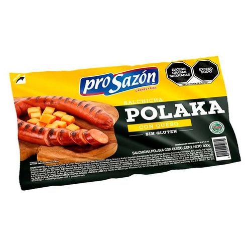 Salchicha Polaka proSazón con Queso 400g