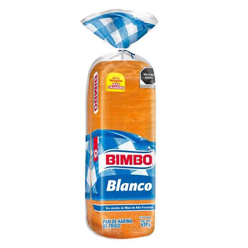 Pan Bimbo Blanco 620g