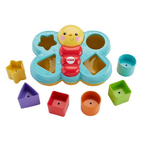 Fisher-Price Juguete para Bebés Mariposa Bloques Divertidos
