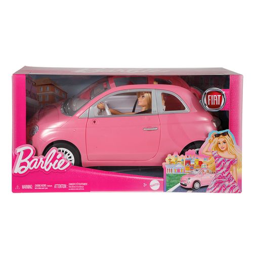 Muñeca Barbie Fiat Rosa