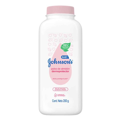 Polvo de Almidón Dermoprotector Jhonson´s 200g