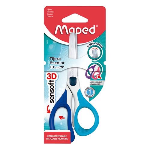 Tijeras Maped Sensoft 3D 13 cm