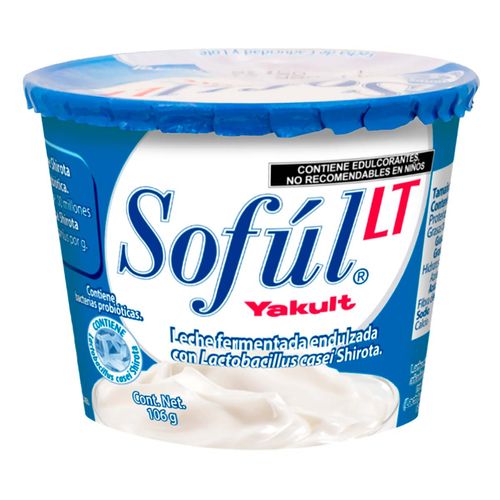 Yakult Sofúl LT Natural Sin Azúcar 106g