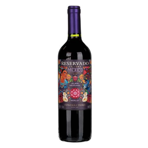 Vino Tinto Reservado Merlot 750ml
