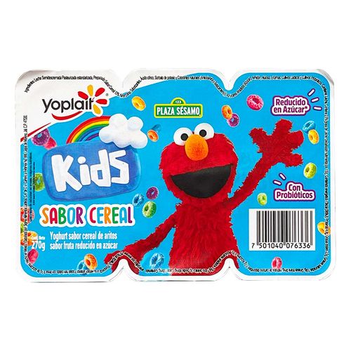 Yoghurt Yoplait Kids de Cereales 6 Piezas