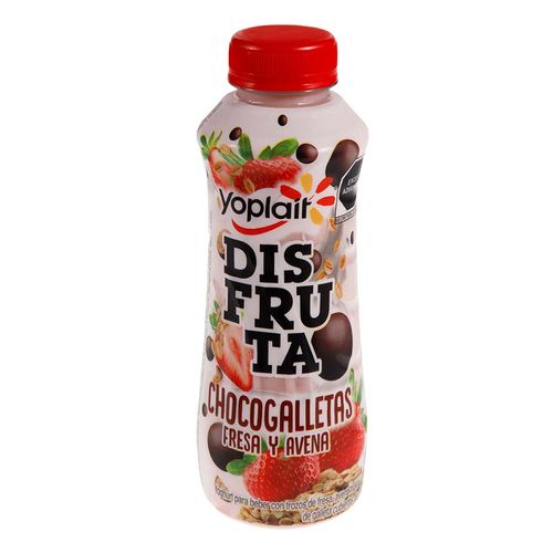 Yoghurt Disfruta sabor Chocogalleta Fresa Avena Yoplait 307g