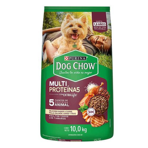Alimento Dog Chow Cr Pll Slm C P 10 Kg