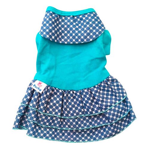 Vestido Puchy Para Perro de Algodón Teness Casual Grande