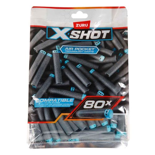 Juguetes Zuru XSHOT Excel Recarga 80 Dardos