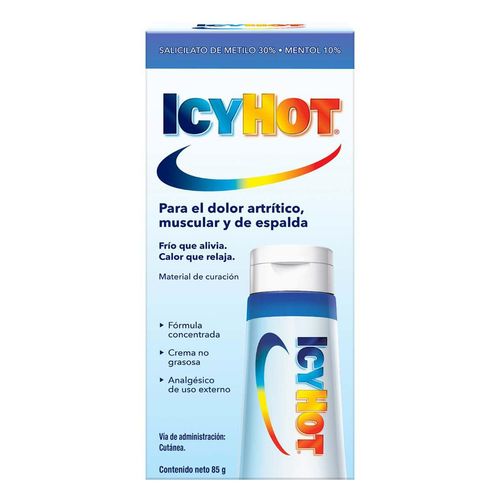 Icy Hot Crema Analgésica para el Dolor Muscular en Tubo 85g