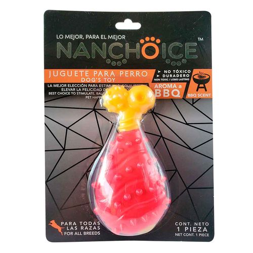 Juguete Perro Nanchoice Rubber Pierna Chicken