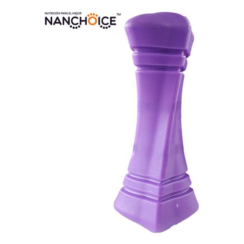 Juguete Perro Nanchoice Rubber Stick Grande Morado