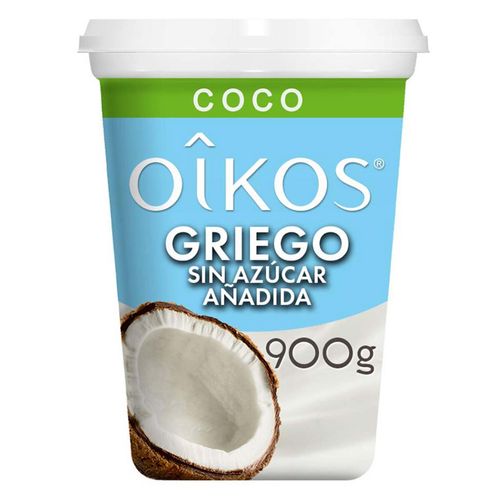 Yoghurt Oikos Griego Deslactosado Coco 900g