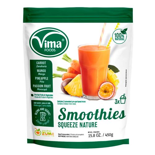 Smoothie Vima Squeeze Nature 450g