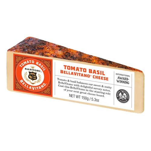 Queso Sartori Bellavit Tomate Albahca 150g