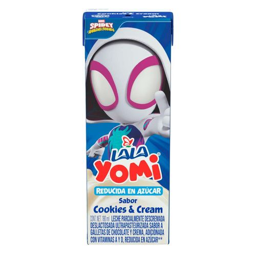 Leche Saborizada Yomi Cookies&Cream 180 ml