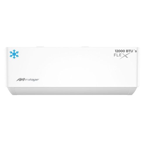 Aire Acondicionado Mirage Minisplit Flex Sf 1 Ton 12000 Btu 220v Blanco Setcbf121k